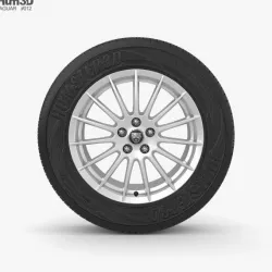Jaguar XF 17 inch rim Libra 3D model