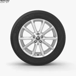  Jaguar XF 19 inch rim Aguila 3D model