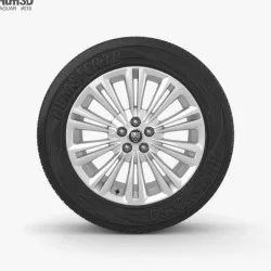  Jaguar XF 19 inch rim Caravela 3D model