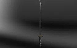 Katana Low-poly  3D model
