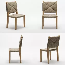 Kingsley Bate Hadley Side Chair 3D model