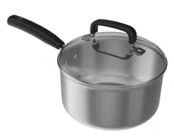 Kitchen pot 02 20cm 3D model