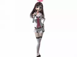 Kizuna Ai Model Anime Pose 3D model