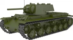 KV-1 Tank 3D model