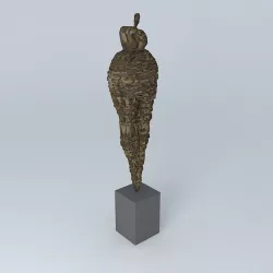Lady Sculpture 3D model