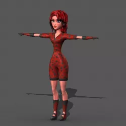Ladybug Low-poly  3D model