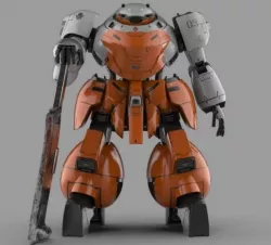Landman Robot with Sword 3D model