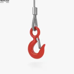 Lifting Hook 3D model