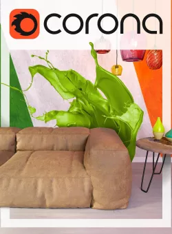 Living Room Como 3D model
