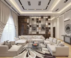 Living Room with open Kitchen 3D model