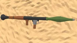 Low-Poly Style RPG-7 Low-poly  3D model