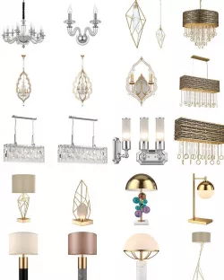 Lucia Tucci Lamps pack 3D model