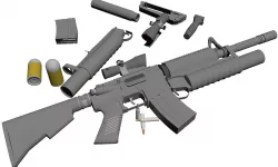 M4 Carbine 3D model