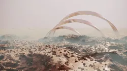 Mars Terrain 3D model