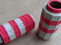 Math Spinner Enhanced (fast print, no support)