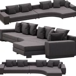 Minotti Daniels 3D model