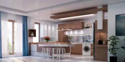 Modern Kitchen 3D model