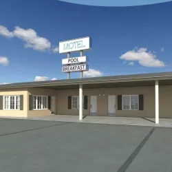 Motel 3D model