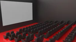 Movie theater 3D model