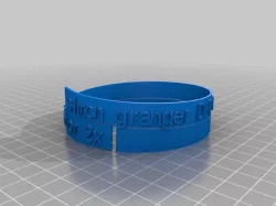 My Customized Spiral Poem Bracelet Mark 2
