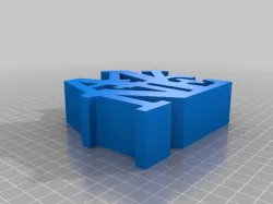 My Customized WORD Sculpture