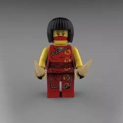 Ninja Girl 3D model