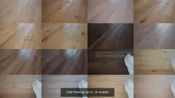 Oak Flooring set 3 Texture