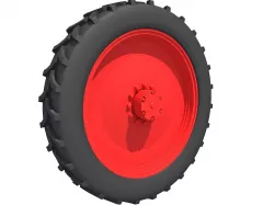Off Road Tyre 3D model