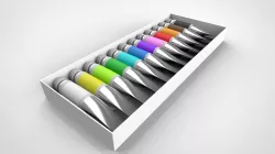 paints 3D model