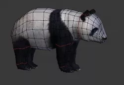 Panda Bear 3D model