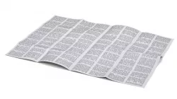 Paper map 3D model