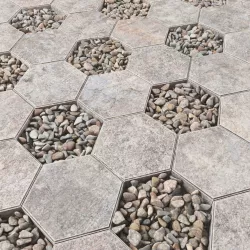Paving hexagon pebble 3D model