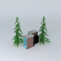 Petals 3D model