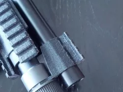 Picatinny rail front sight base for Tokyo Marui M870 Breacher airsoft shotgun