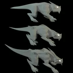 Pit Dragons 3D Model Collection