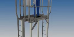 Platform Walkway 3D model