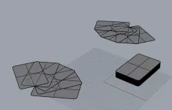 Playing cards 3D model