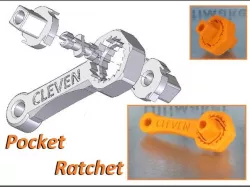 Pocket Ratchet Wrench