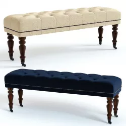 Pottery Barn - Raleigh Bench 3D model