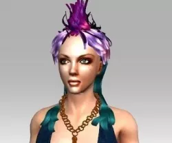 Punk style 3D model