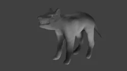 rat-wolf 3D model