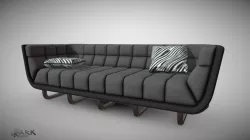 Relaxing Couch 3D model