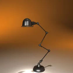 RESTORATION HARDWARE Atelier scissor  lamp 3D model