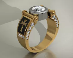 Ring Men 3D model