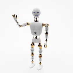 Robot android Roby 3D model