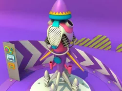 rocket  3D model