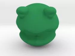 Rolly polly Kermit the frog head toy