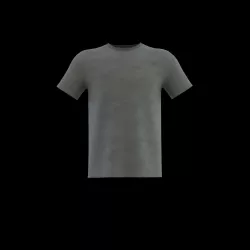 roundneck short sleeve t-shirt 3D model