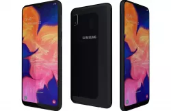 Samsung Galaxy A10 Black 3D model