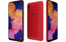 Samsung Galaxy A10 Red 3D model